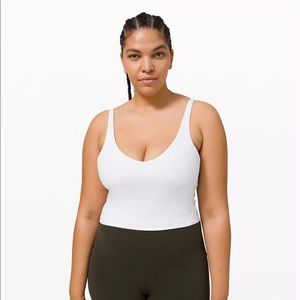 Lulu lemon align tank in white